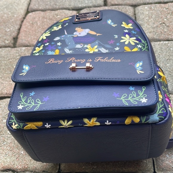 Disney Parks Loungefly Luisa Madrigal Encanto Mini Backpack New With Tag - Picture 4 of 16